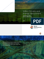 WBA Climate and Energy Benchmark Methodology EU