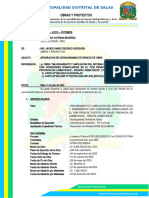 Informe N°037 - Aprobacion de Cronograma de Reincio - Saneamiento de Penachi