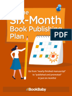 Six Month Book Publishing Plan