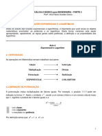 Parte 3 - Funções Exponenciais e Logarítmicas