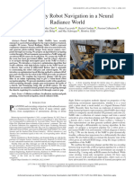 Vision-Only Robot Navigation in A Neural Radiance World