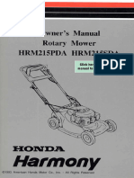 Honda Mower