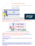 Propriedades Da Multiplicação