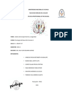 Analisis Del Envejecimiento y Longevidad