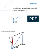 2 - Clase 4 - ÁLGEBRA VECTORIAL - Combinación Lineal - LI - LD - 2023