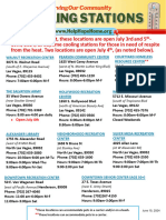 Cooling Stations July 3-10 2024