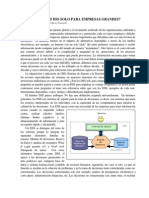 ¿Son Los Dss Solo para Empresas Grandes?: Por Alejandro Guzmán y Ernesto Chávez Ponzanelli