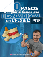 Las 10 Pasos A Seguir Si Tienes Una HERNIA DISCAL L4-L5 & L5-S1, Manual de Abordaje Conservador