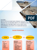 Penyusunan Dokumen Perencanaan PRB