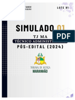 Simulado 01 - TJMA