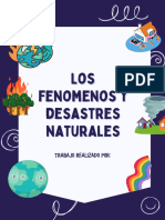 Los Fenomenos y Desastres Naturales