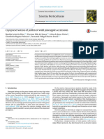 Silva Et Al., 2017 - Cryopreservation of Pollen of Wild Pineapple Accessions