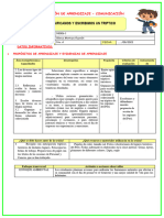 Sesion de Aprendizaje Escribimos Un Triptico Compress