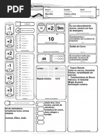 Ficha Oficial D&D 5E Editável em Negrito Elias