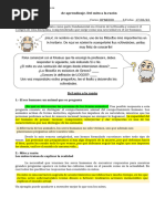 Guía 1. Del Mito A La Razón. 3 Medio - LISTA