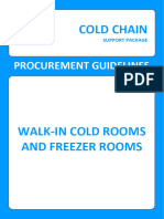 Procurement Guideline Walk in Cold Rooms Freezer Rooms