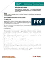 S-NDS-012-00 Organización Del Trabajo Crítico