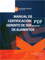 Food Service Managers Certification Manual Spanish