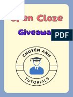 Open Cloze - Giveaway