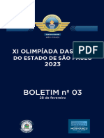 Boletim Olimpíadas