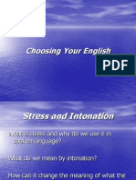 Choosing Your English