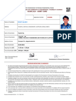 Admitcard PDF