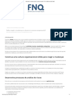 Saiba Reagir A Mudanças e Alcance o Sucesso Empresarial! - FNQ - Gestão para Transformação