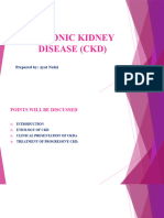 Chronic Kidney Disease (CKD) : Prepared By: Ayat Nofal