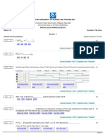 CSE101 - University Exam - QP - May - 2024