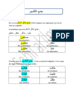 Leçon Le Pluriel Irregulier