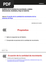 Tema 09 Ecuacion de La Cantidad de Movimiento