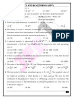 Units and Dimensions (FPP)