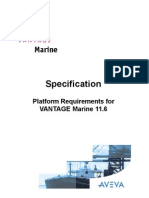 Specification: Platform Requirements For VANTAGE Marine 11.6