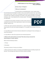 Ncert Solutions For Class 12 Macroeconomics Chapter 3 Money and Banking