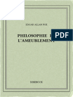 Poe Edgar Allan - Philosophie de L Ameublement