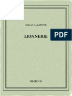 Poe Edgar Allan - Lionnerie