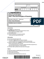 EDEXCEL Chemistry Unit 1 June 2011