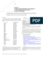 Determination of Carbon, Sulfur, Nitrogen, and Oxygen in Steel, Iron, Nickel, and Cobalt Alloys by Various Combustion and Fusion Techniques