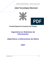 2007-Planificacion-Algoritmos y Estructuras de Datos