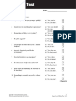 Impact Level 3 End of Year Test 0 0