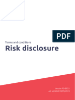 Risk Disclosure