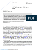 Div Class Title Parental Educational Attainment and Child Labor Evidence From Malawi Div