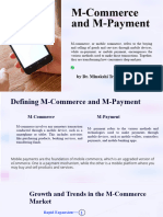 M Commerce and M Payment