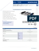 The "One For All" Smart Photoelectric Tubular M18 Sensors: Applications