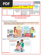 Sesion de Aprendizaje Lunes 09 de Agosto 2021