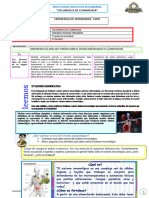 Experiencia de Aprendizaje Hispano Cero 1° - 2022