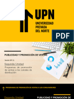 Semana 12 Programas de Promoción de Ventas A Los Consumidores