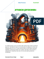 Notes On Blast Furnace Process