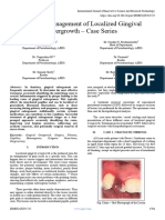 Surgical Management of Localized Gingival Overgrowth - Case Series