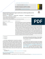 5integrated Driving Risk Surrogate Model and Car-Following Behavior For